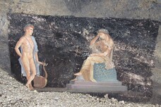 Escavação em Pompeia revela salão com imagens da Guerra de Troia