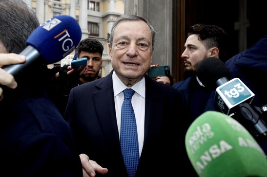 Draghi foi premiê da Itália entre fevereiro de 2021 e outubro de 2022